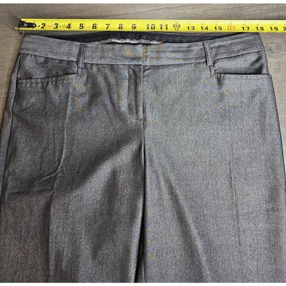 Express Design Studio Women's Gray Sz 12 Dress Pants Wide Leg Polyester Blend - Picture 6 of 9